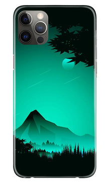 Moon Mountain Mobile Back Case for iPhone 12 Pro Max (Design - 204)