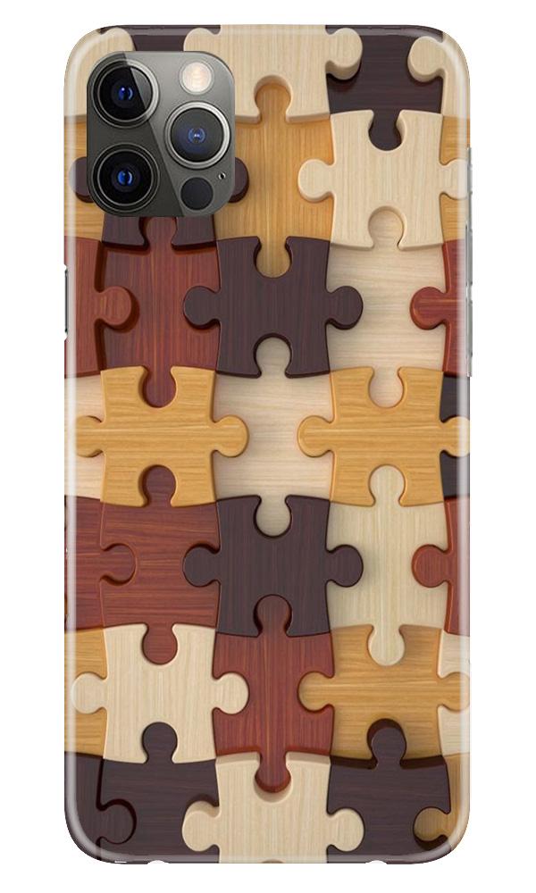 Puzzle Pattern Case for iPhone 12 Pro (Design No. 217)