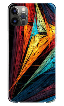 Modern Art Mobile Back Case for iPhone 12 Pro Max (Design - 229)