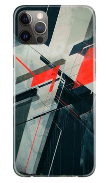 Modern Art Mobile Back Case for iPhone 12 Pro Max (Design - 231)
