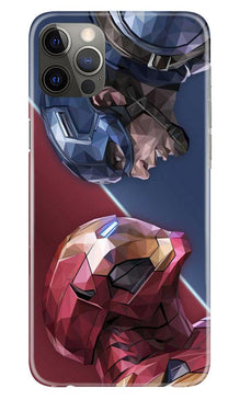 Ironman Captain America Mobile Back Case for iPhone 12 Pro (Design - 245)