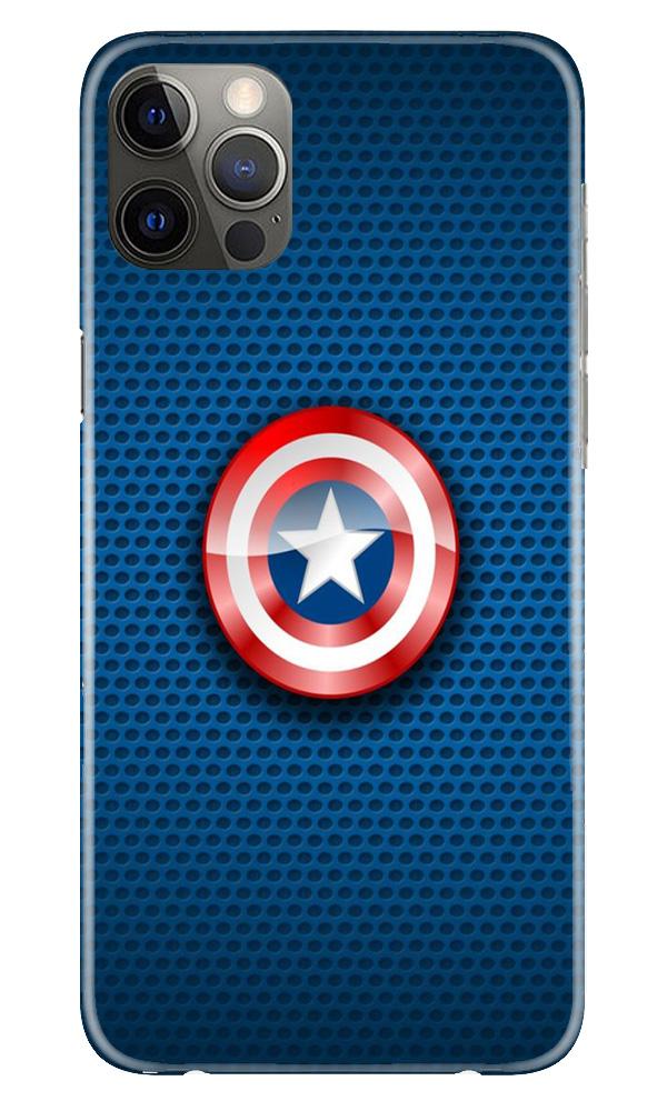 Captain America Shield Case for iPhone 12 Pro (Design No. 253)