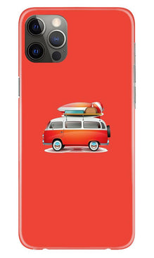 Travel Bus Mobile Back Case for iPhone 12 Pro Max (Design - 258)