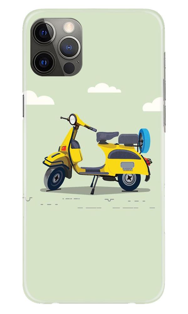 Vintage Scooter Case for iPhone 12 Pro Max (Design No. 260)