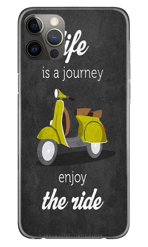 Life is a Journey Case for iPhone 12 Pro (Design No. 261)