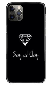Sassy and Classy Mobile Back Case for iPhone 12 Pro (Design - 264)