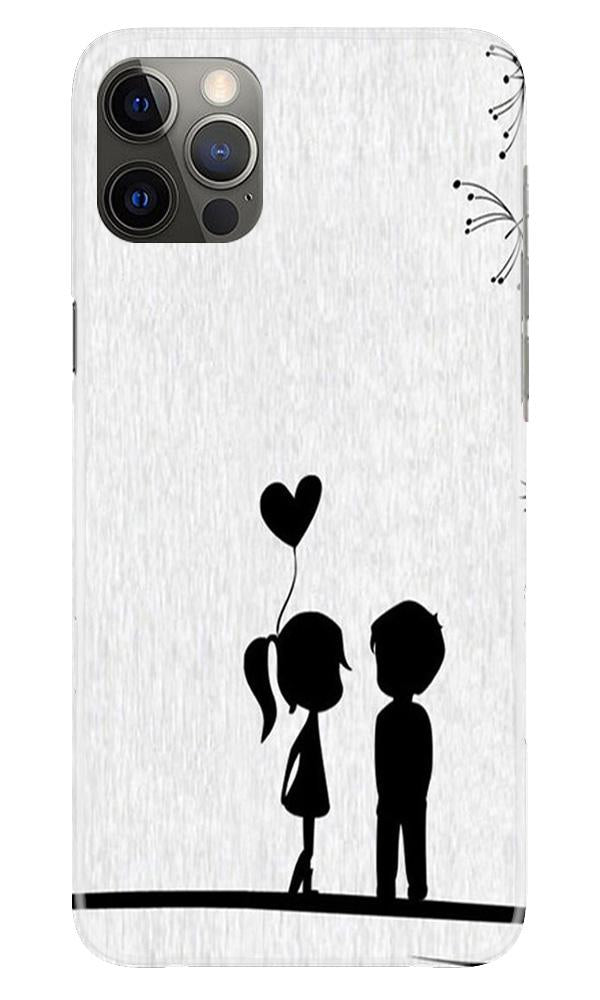 Cute Kid Couple Case for iPhone 12 Pro (Design No. 283)