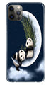 Panda Moon Mobile Back Case for iPhone 12 Pro (Design - 318)