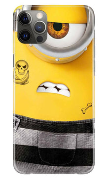 Minion Mobile Back Case for iPhone 12 Pro Max (Design - 324)