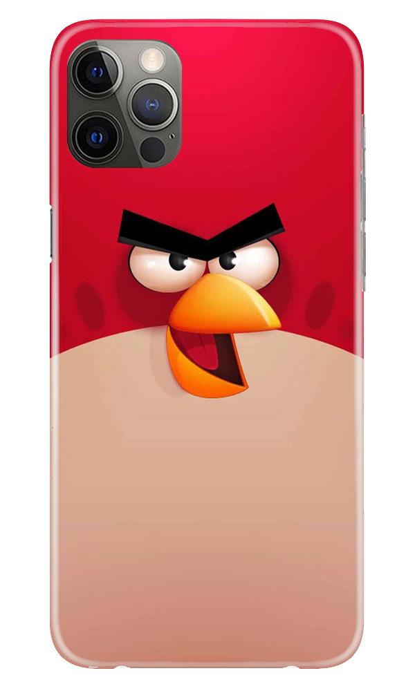 Angry Bird Red Mobile Back Case for iPhone 12 Pro Max (Design - 325)