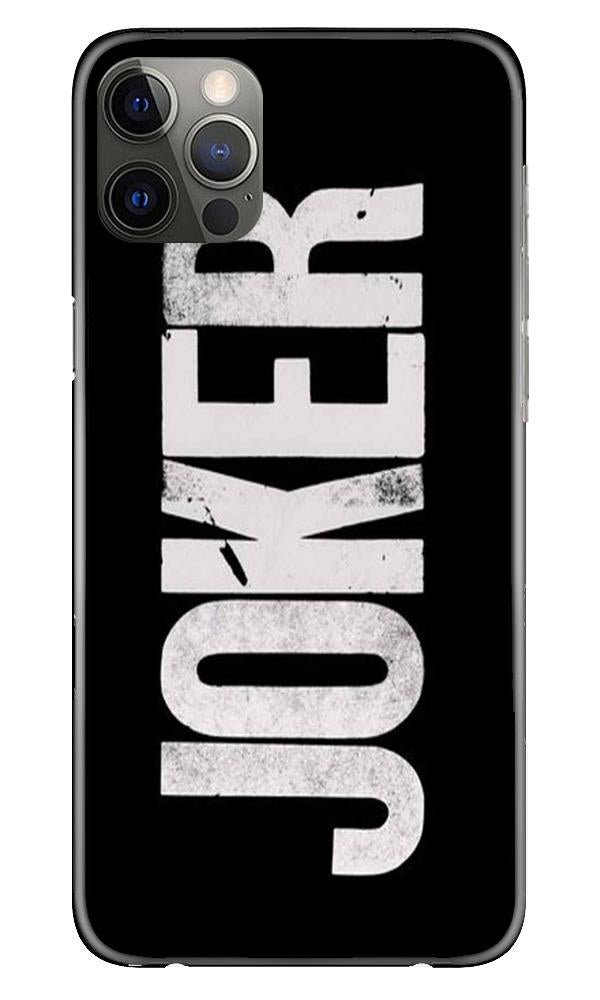 Joker Mobile Back Case for iPhone 12 Pro Max (Design - 327)