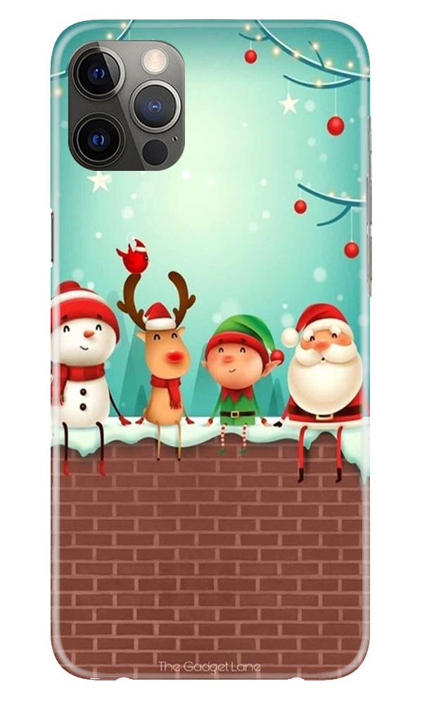 Santa Claus Mobile Back Case for iPhone 12 Pro (Design - 334)