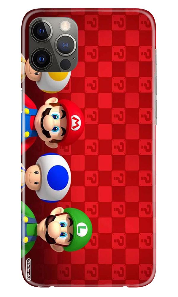 Mario Mobile Back Case for iPhone 12 Pro (Design - 337)