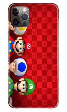 Mario Mobile Back Case for iPhone 12 Pro Max (Design - 337)