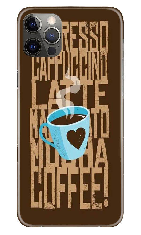 Love Coffee Mobile Back Case for iPhone 12 Pro Max (Design - 351)