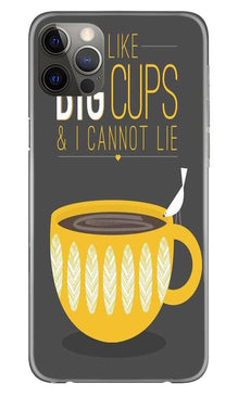Big Cups Coffee Mobile Back Case for iPhone 12 Pro Max (Design - 352)
