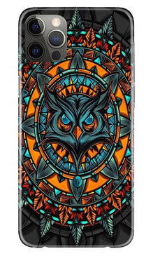 Owl Mobile Back Case for iPhone 12 Pro (Design - 360)
