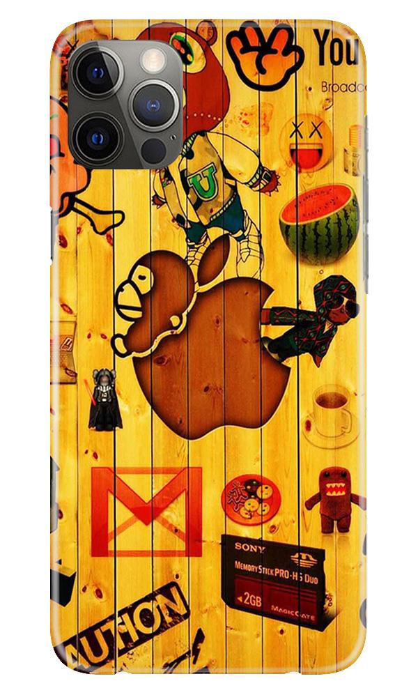 Wooden Texture Mobile Back Case for iPhone 12 Pro Max (Design - 367)