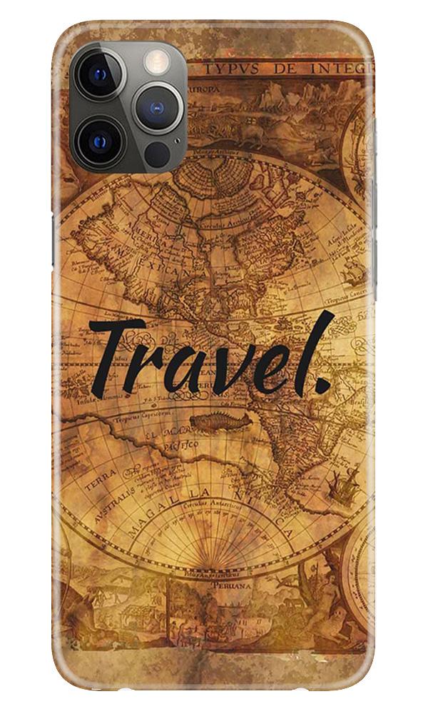 Travel Mobile Back Case for iPhone 12 Pro Max (Design - 375)