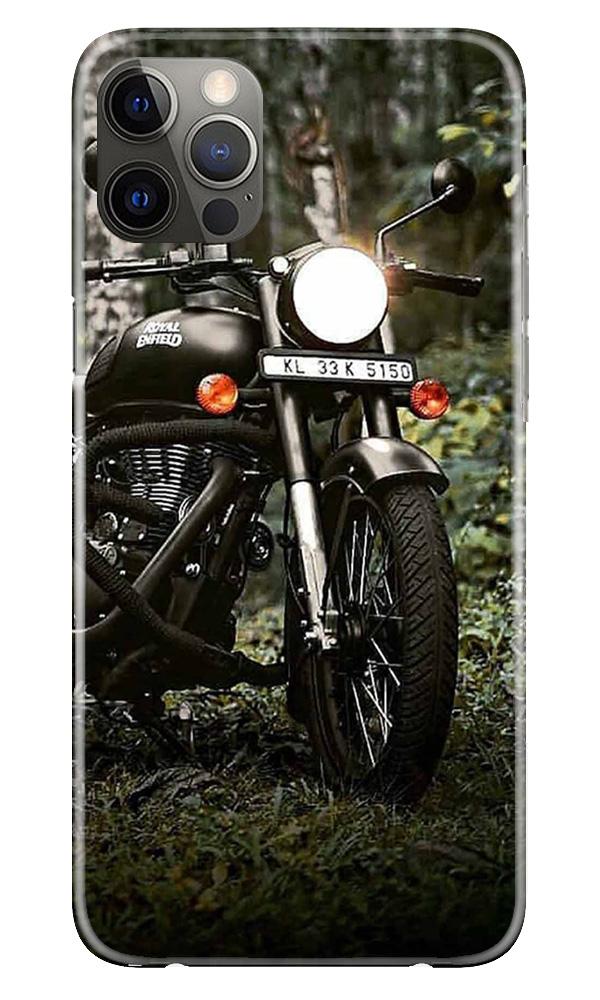 Royal Enfield Mobile Back Case for iPhone 12 Pro Max (Design - 384)