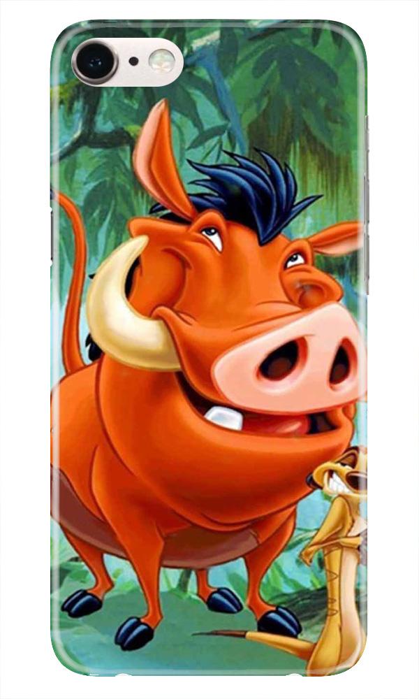 Timon and Pumbaa Mobile Back Case for iPhone 7  (Design - 305)
