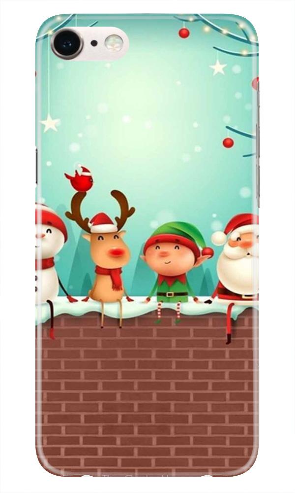 Santa Claus Mobile Back Case for iPhone 7  (Design - 334)