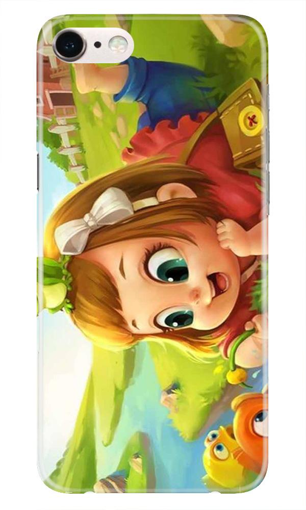 Baby Girl Mobile Back Case for iPhone 7  (Design - 339)