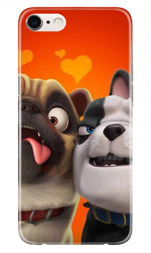 Dog Puppy Mobile Back Case for iPhone 7  (Design - 350)
