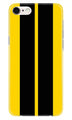 Black Yellow Pattern Mobile Back Case for iPhone 7  (Design - 377)