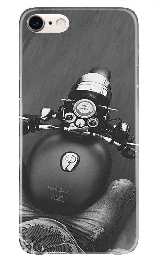 Royal Enfield Mobile Back Case for iPhone 7  (Design - 382)