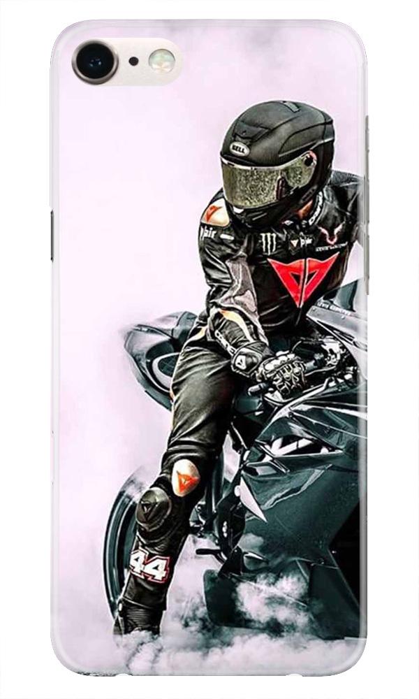 Biker Mobile Back Case for iPhone 7  (Design - 383)