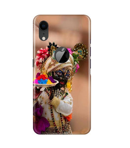 Lord Krishna2 Case for iPhone Xr Logo Cut