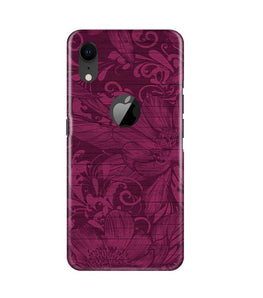 Purple Backround Case for iPhone Xr Logo Cut