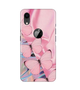 Butterflies Case for iPhone Xr Logo Cut