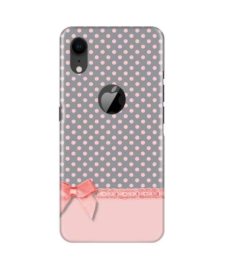 Gift Wrap2 Case for iPhone Xr Logo Cut