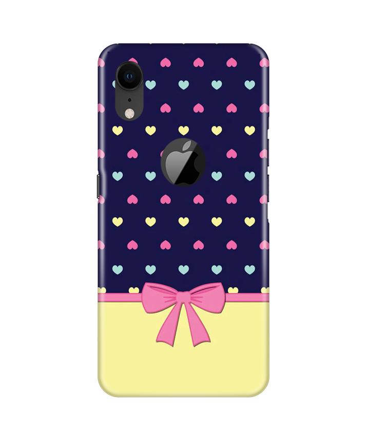 Gift Wrap5 Case for iPhone Xr Logo Cut