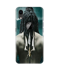 Mahakal Mobile Back Case for iPhone Xr Logo Cut (Design - 47)