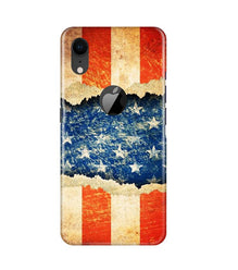 United Kingdom Mobile Back Case for iPhone Xr Logo Cut (Design - 52)