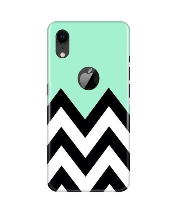 Pattern Case for iPhone Xr Logo Cut