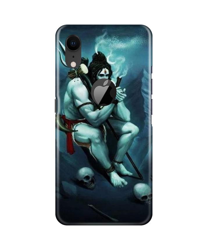 Lord Shiva Mahakal2 Case for iPhone Xr Logo Cut