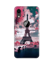 Eiffel Tower Mobile Back Case for iPhone Xr Logo Cut  (Design - 101)