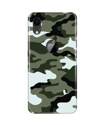 Army Camouflage Mobile Back Case for iPhone Xr Logo Cut  (Design - 108)