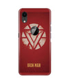 Iron Man Superhero Case for iPhone Xr Logo Cut  (Design - 115)