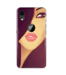 Girlish Mobile Back Case for iPhone Xr Logo Cut  (Design - 130)