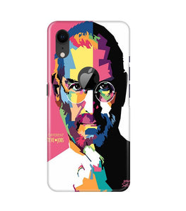 Steve Jobs Case for iPhone Xr Logo Cut(Design - 132)