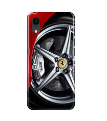 Ferari  Mobile Back Case for iPhone Xr Logo Cut  (Design - 133)