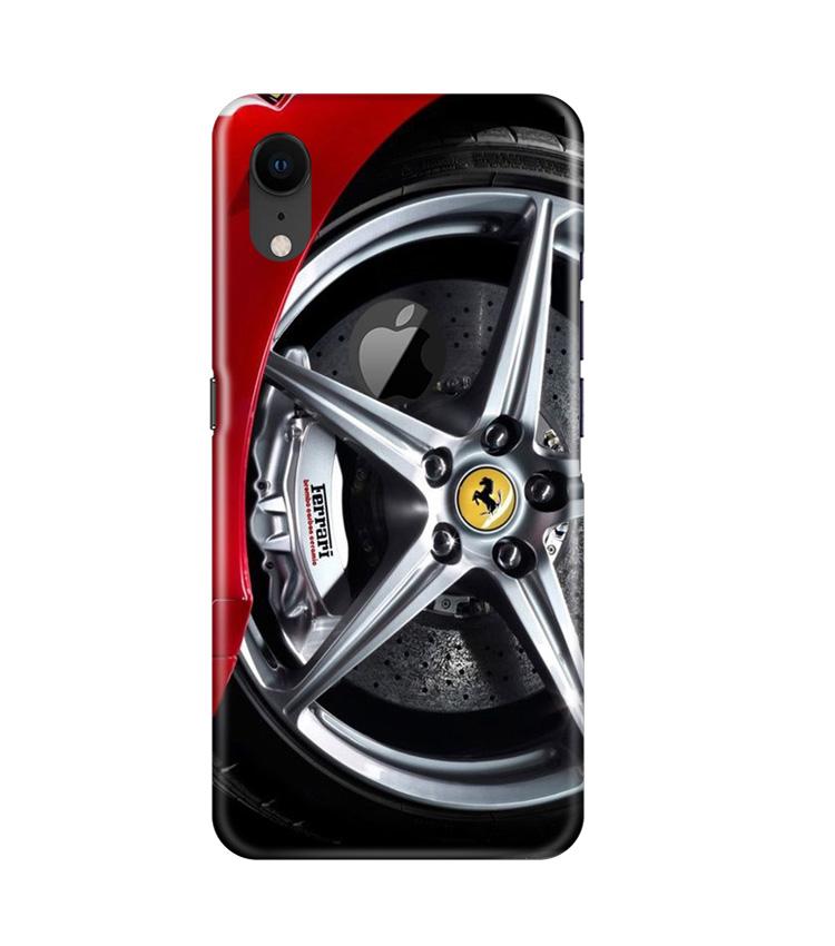 Ferari  Case for iPhone Xr Logo Cut  (Design - 133)