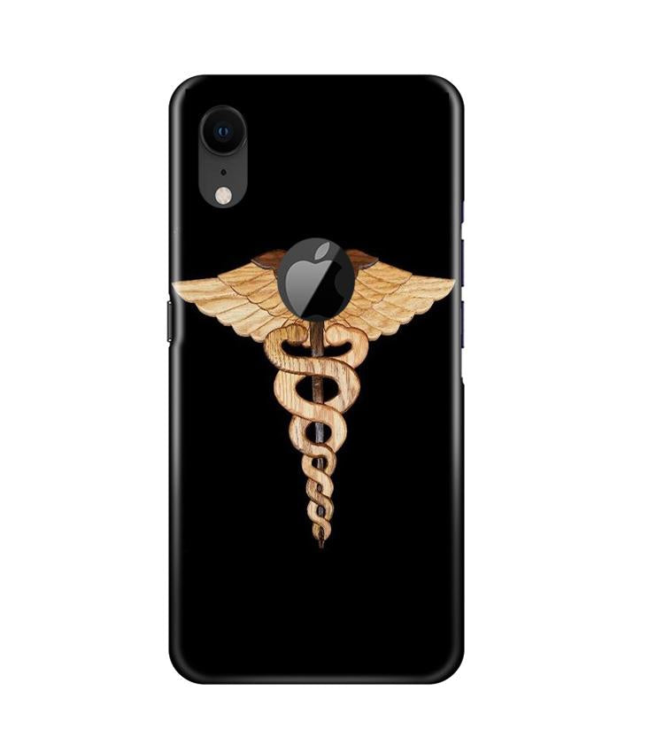 Doctor Logo Case for iPhone Xr Logo Cut  (Design - 134)