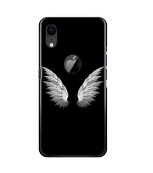 Angel Mobile Back Case for iPhone Xr Logo Cut  (Design - 142)