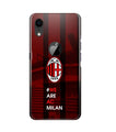 AC Milan Case for iPhone Xr Logo Cut  (Design - 155)